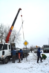 Стартовали работы по монтажу электроопор