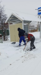 🌨️❄️ Сотрудники МКУ на страже безопасности в зимнюю непогоду! ❄️🌨️