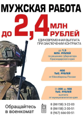 Военная служба по контракту.