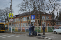 Благоустройство. Замена дорожных знаков.