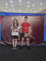 🥋 Наши воспитанники из клуба СПК «Ника» показали отличные результаты на Кубке Евразии по всестилевой борьбе!