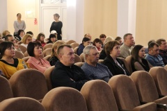 Встреча жителей Ванновского поселения с главой Тбилисского района и главой Ванновского поселения.