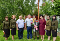 Поздравление тружеников тыла и вдов ветеранов Великой Отечественной войны Ванновского сельского поселения.