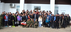 🌺В преддверии Дня народного единства в селе Шереметьевском высадили 900 кустов гибискуса